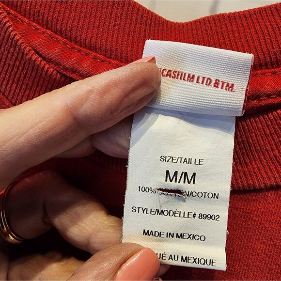 Vintage 90's Lego Star Wars Youth T- Shirt Darth Vader LucasFilms Youth M - Picture 5 of 6